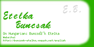 etelka buncsak business card